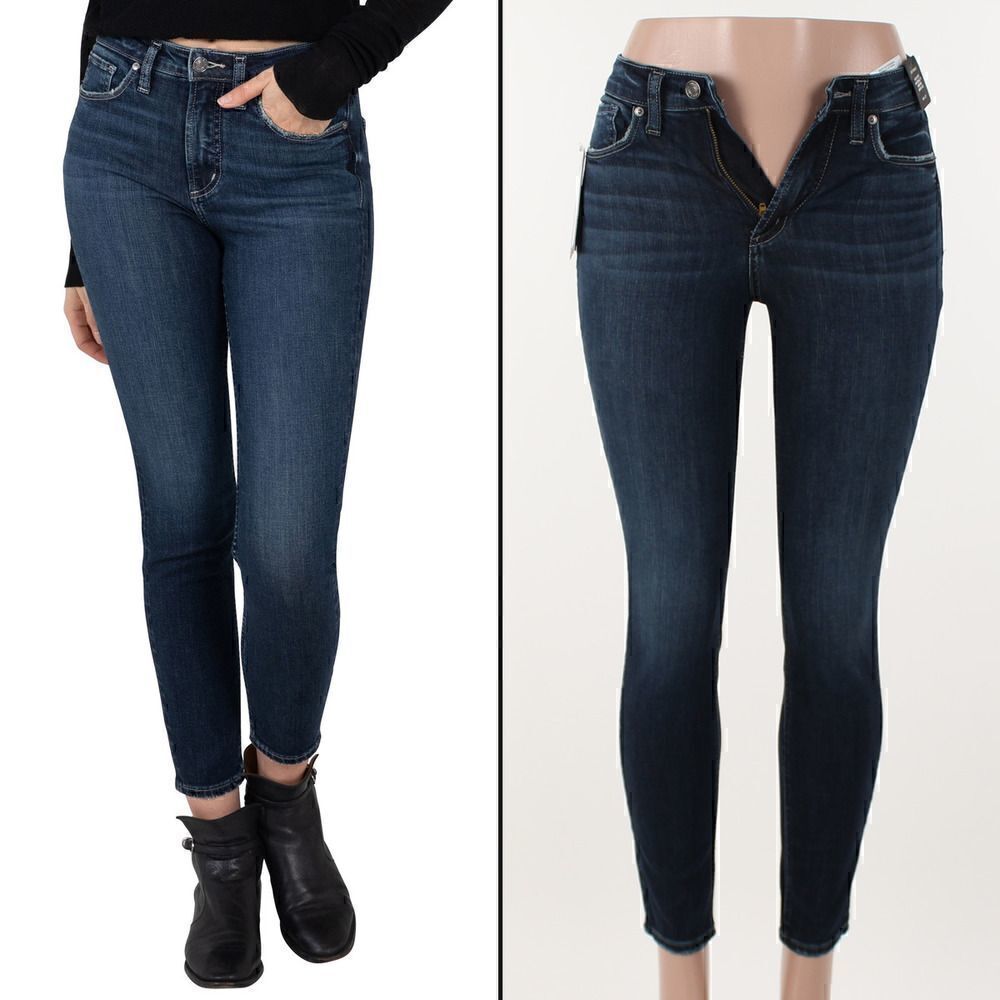 Silver Jeans Co. High Note High-Rise Skinny Leg